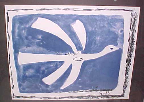 Gedz dove print