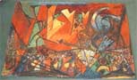 Picasso homage rug