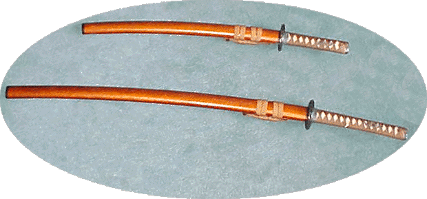 Set of 2 Samurai swords